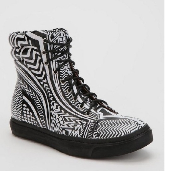 Jeffrey Campbell Leather Hightop - Picture 2 of 12